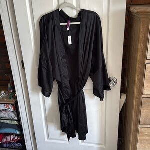 Adore Me Satin Robe NWT